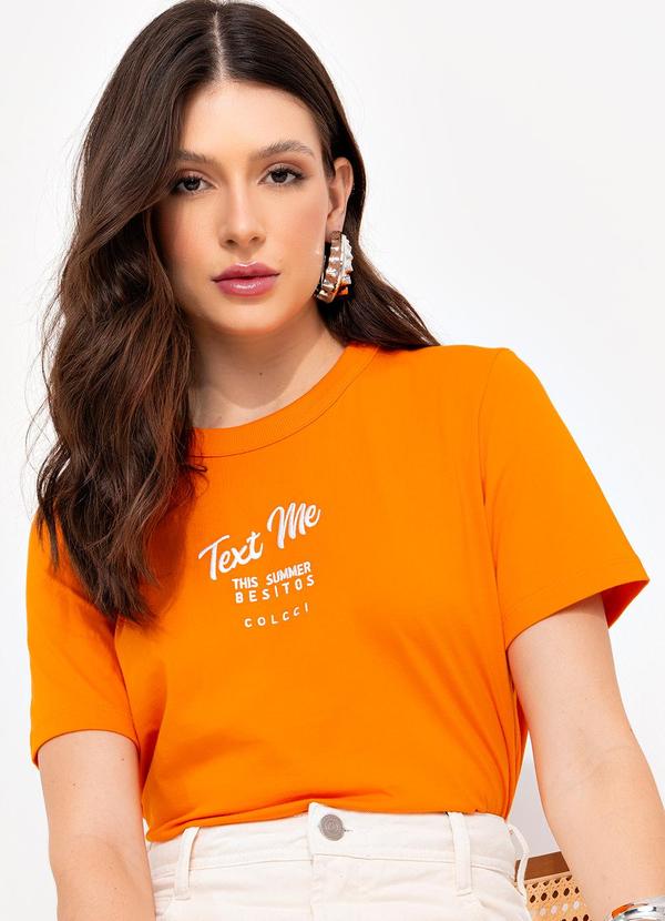 Colcci - Camiseta Laranja