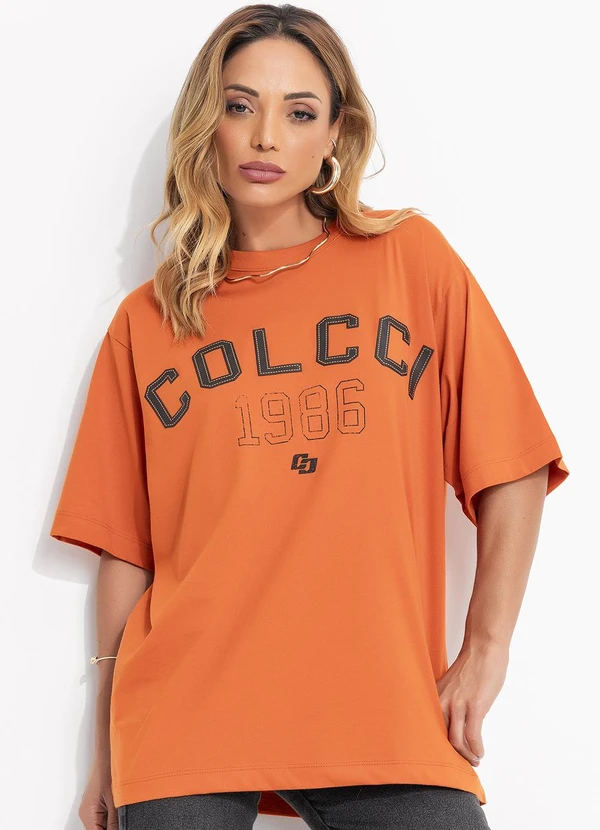 Colcci - Camiseta Laranja