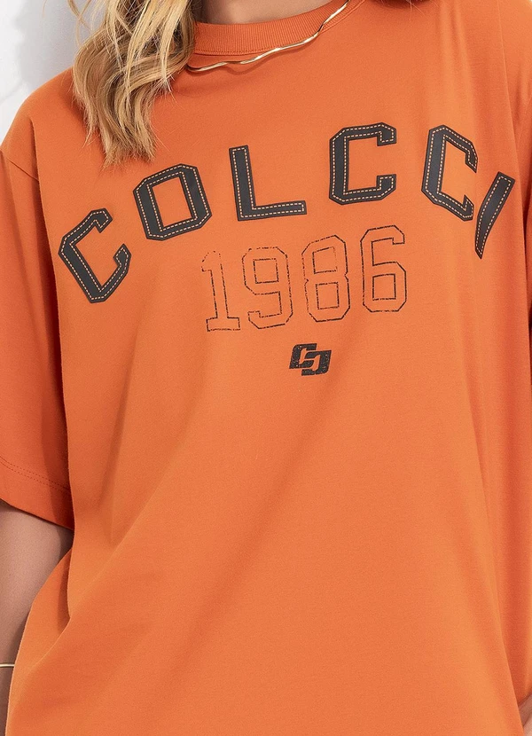 Colcci - Camiseta Laranja 4