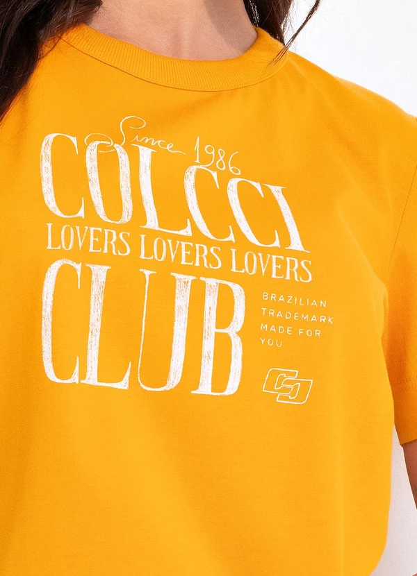 Colcci - Camiseta Laranja 4