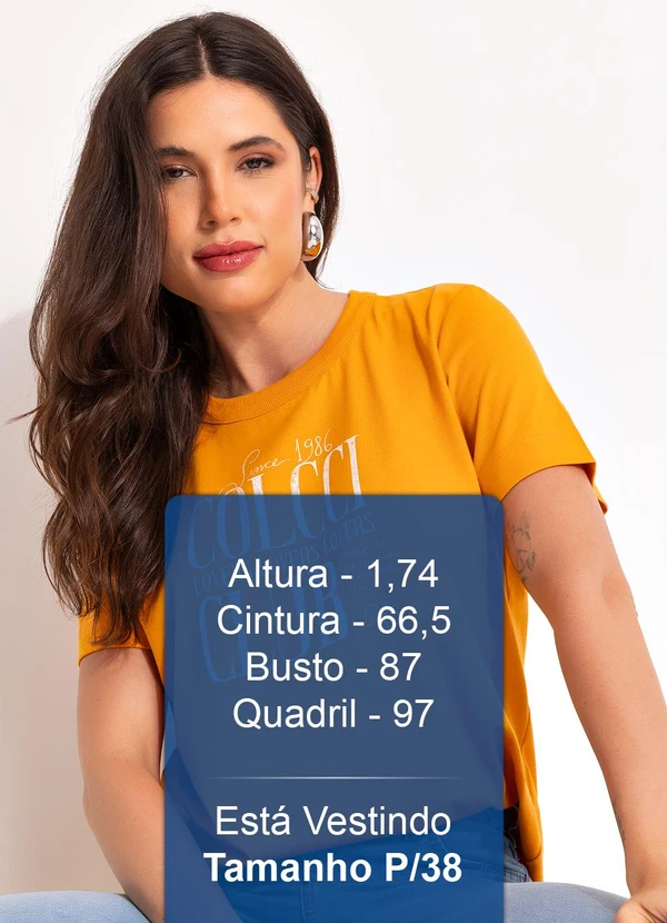 Colcci - Camiseta Laranja 5