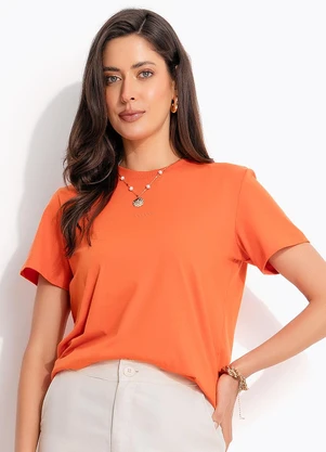 Colcci - Camiseta Laranja - COLCCI