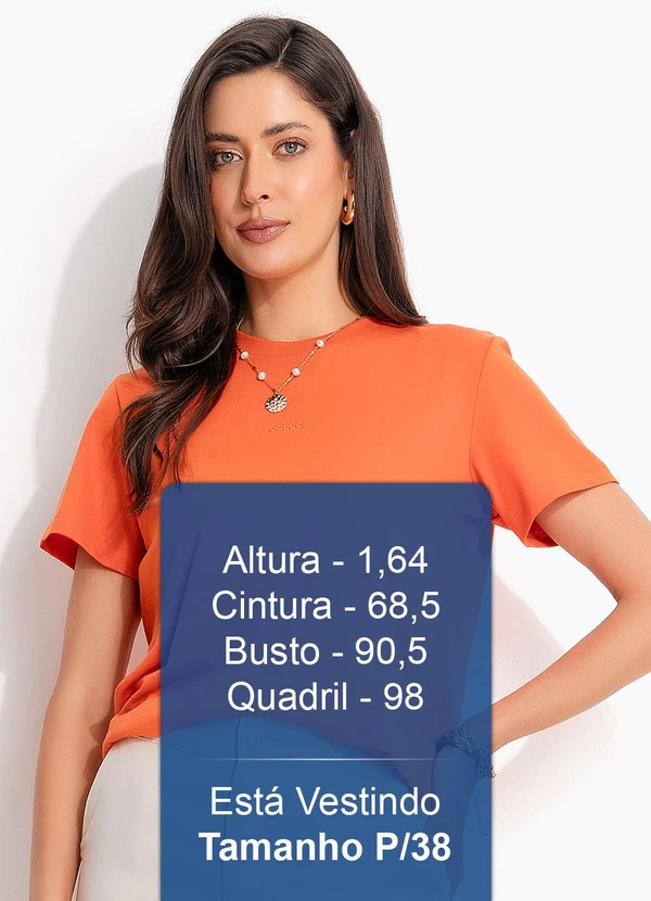 Colcci - Camiseta Laranja 5