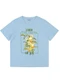 Malwee - Camiseta Lemon The Taste Of Joy Azul Pastel - variação: Azul Pastel