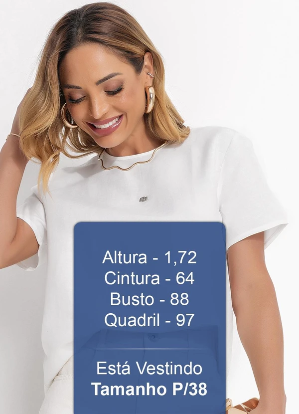 Colcci - Camiseta Linho Off White 5