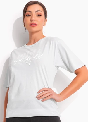 Puma - Camiseta M/C Class Relaxed Tee Azul - PUMA