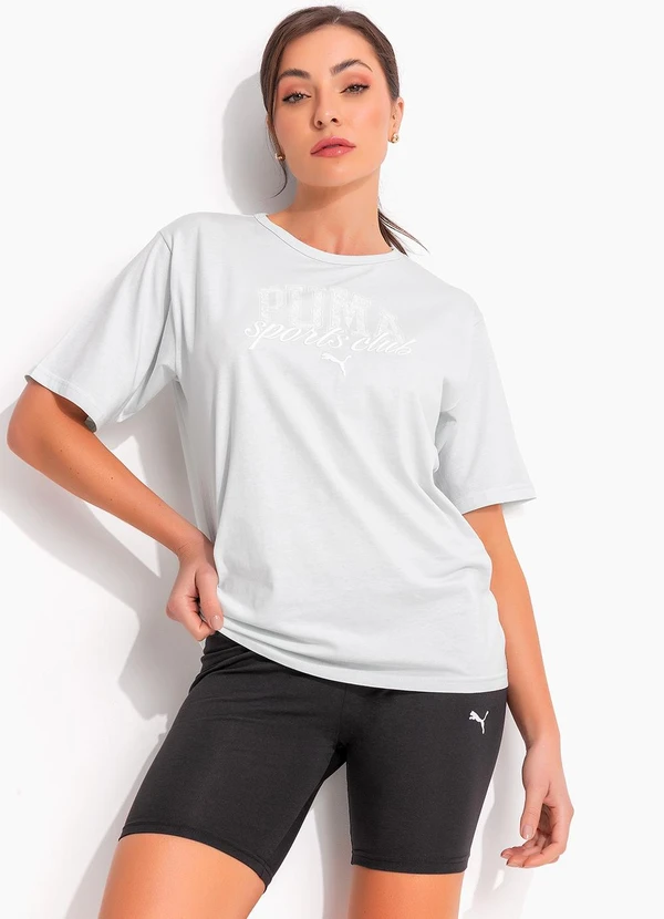 Puma - Camiseta M/C Class Relaxed Tee Azul 3