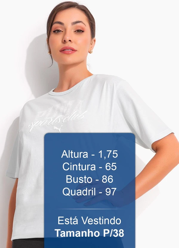 Puma - Camiseta M/C Class Relaxed Tee Azul 5