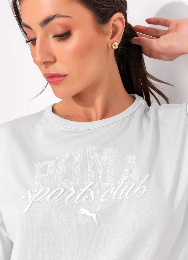 Puma - Camiseta M/C Class Relaxed Tee Azul 6