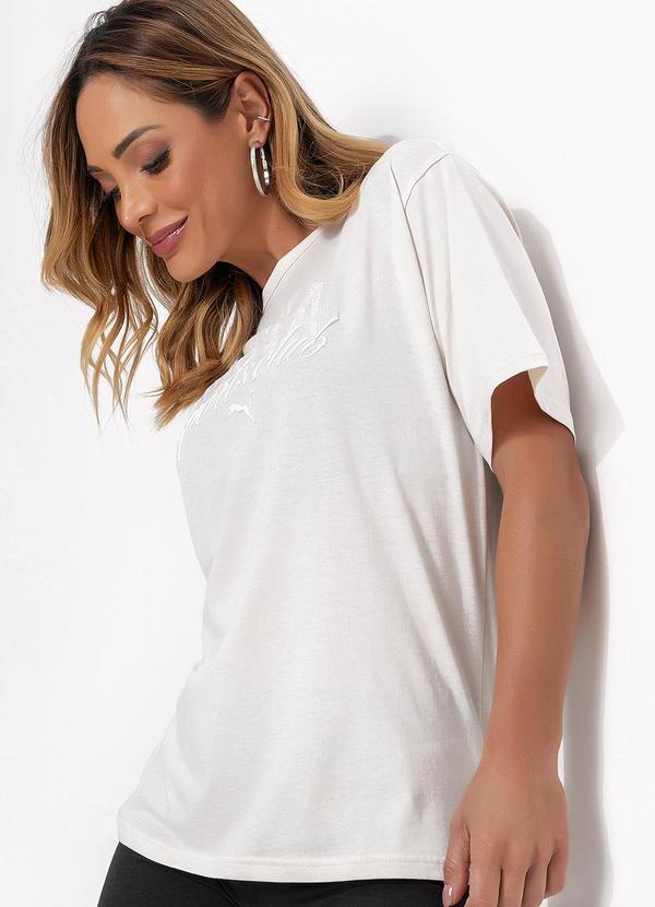 Puma - Camiseta M/C Class Relaxed Tee Bege