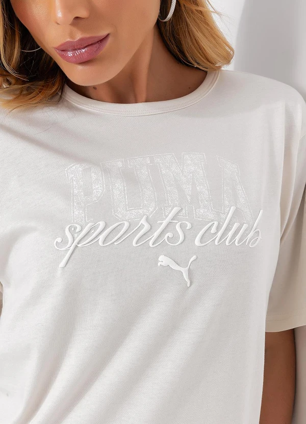 Puma - Camiseta M/C Class Relaxed Tee Bege 7
