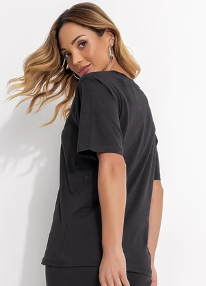 Puma - Camiseta M/C Class Relaxed Tee Preto - PUMA