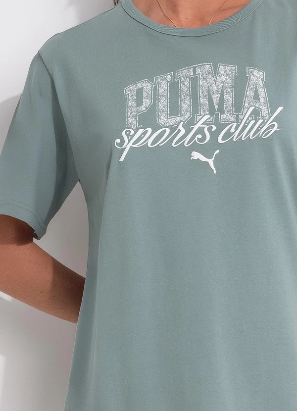 Puma - Camiseta M/C Class Relaxed Tee Verde 4