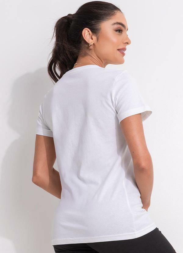 Puma - Camiseta M/C Ess Small Logo Tee W Branco 2