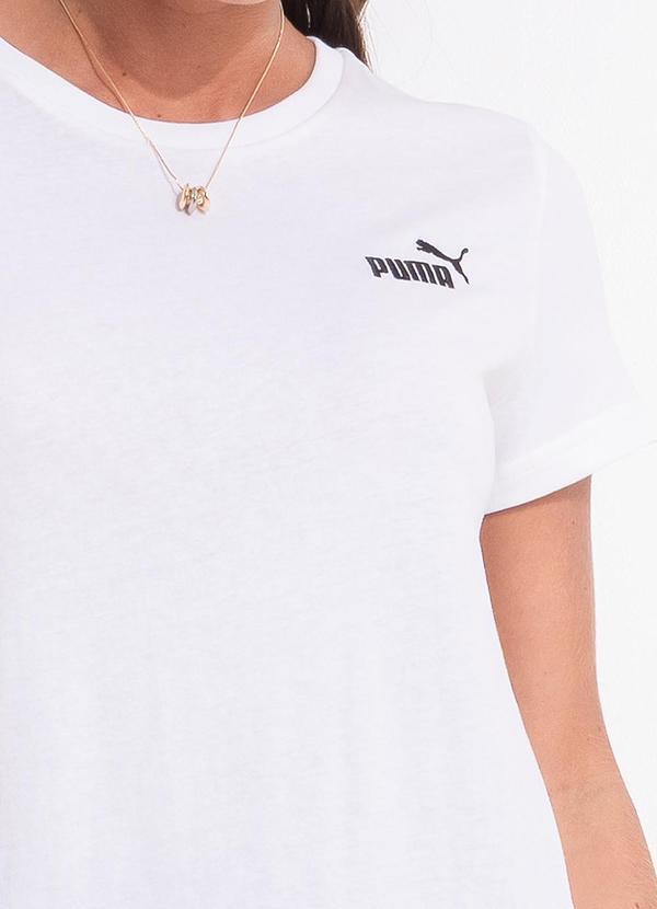 Puma - Camiseta M/C Ess Small Logo Tee W Branco 6