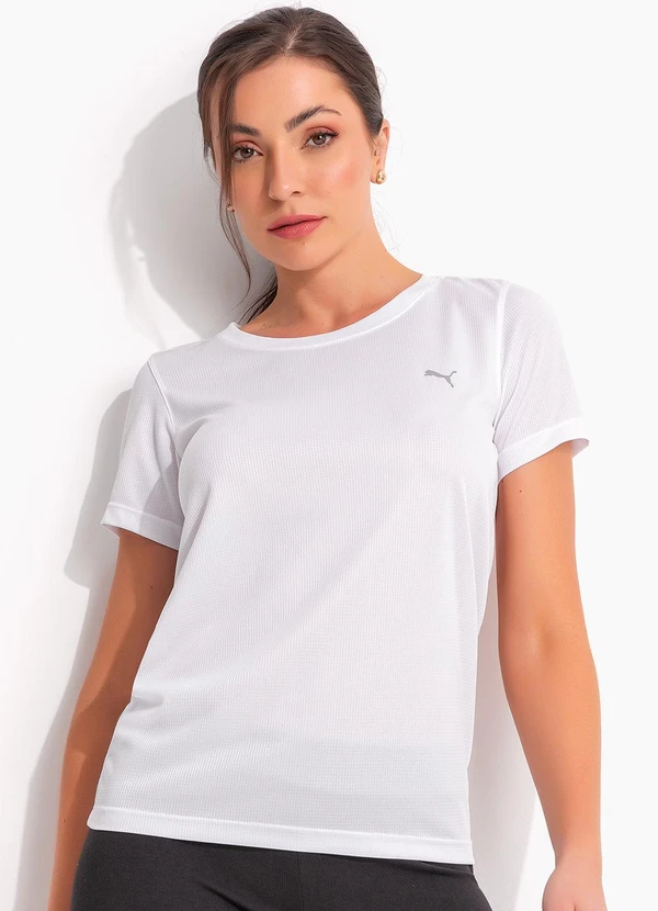 Puma - Camiseta M/C Performance Tee W Branco