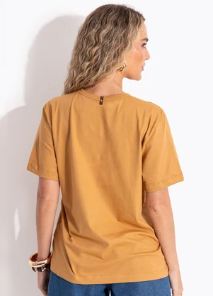 Colcci - Camiseta Marrom - COLCCI