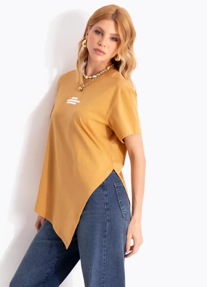 Colcci - Camiseta Marrom - COLCCI