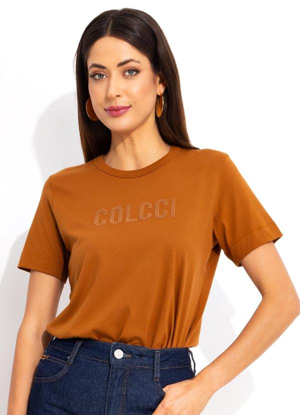 Colcci - Camiseta Marrom