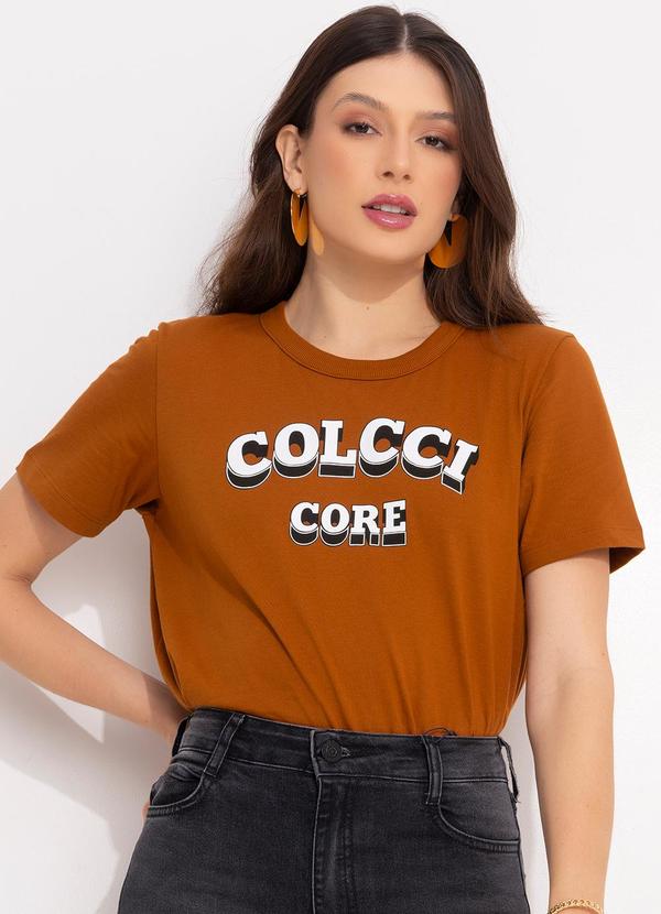 Colcci - Camiseta Marrom