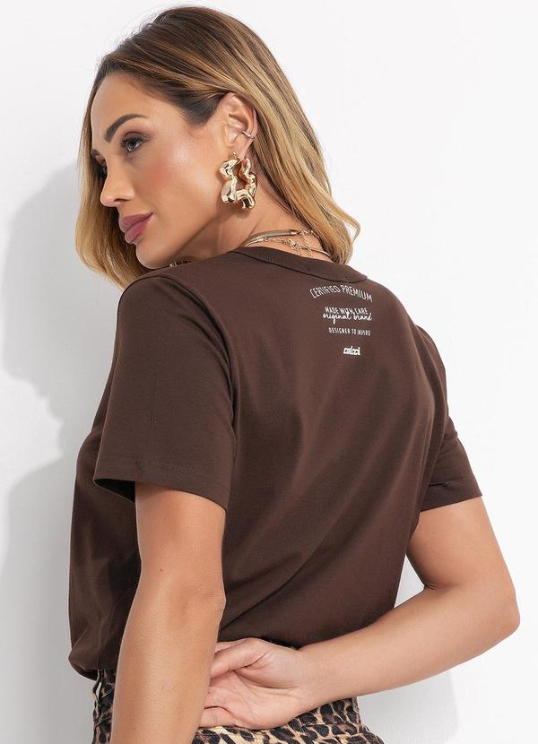 Colcci - Camiseta Marrom 2