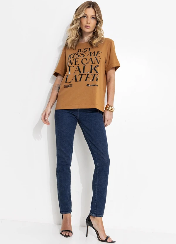 Colcci - Camiseta Marrom 3