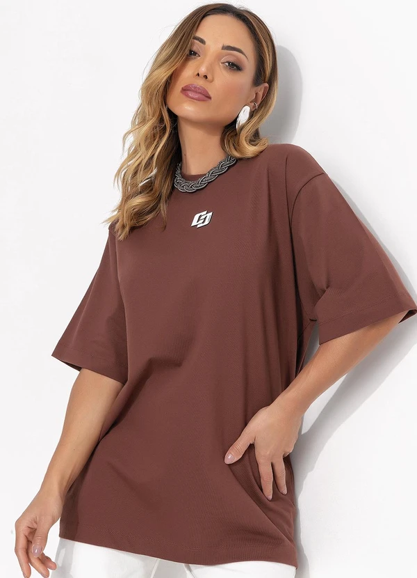 Colcci - Camiseta Marrom 3