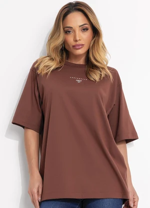 Colcci - Camiseta Marrom - COLCCI