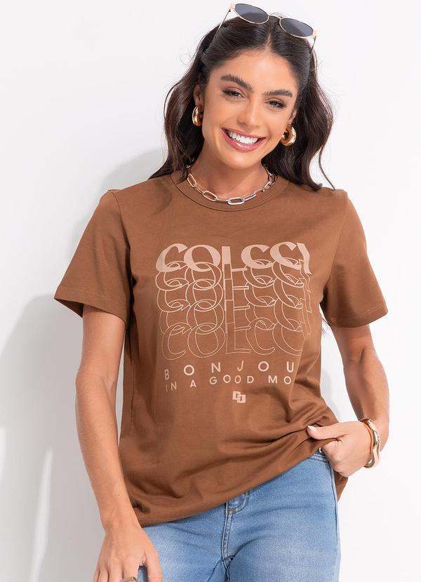 Colcci - Camiseta Marrom 4