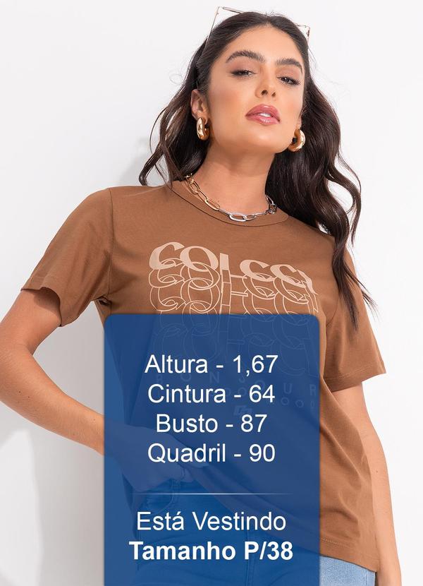 Colcci - Camiseta Marrom 5