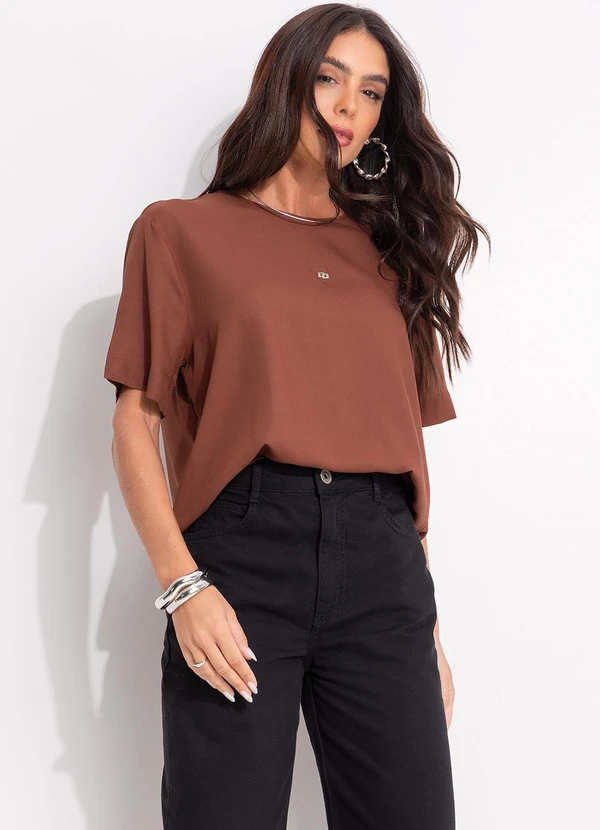 Colcci - Camiseta Marrom 3