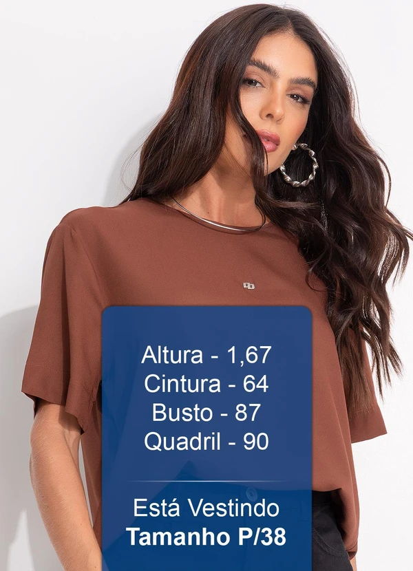 Colcci - Camiseta Marrom 5