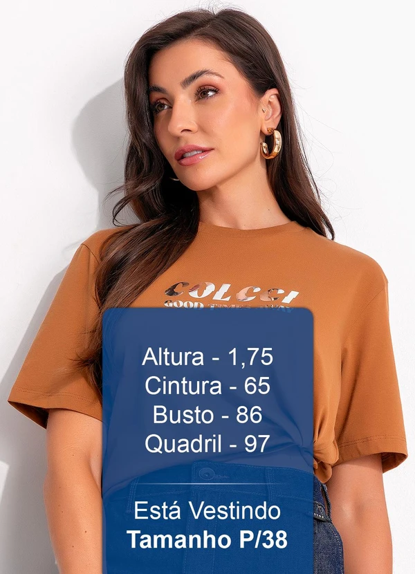 Colcci - Camiseta Marrom 5