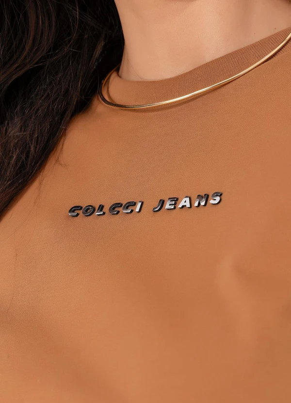 Colcci Jeans - Camiseta Marrom 6