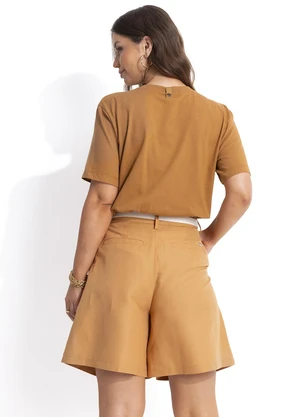 Colcci - Camiseta Marrom - COLCCI