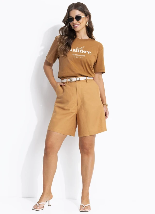 Colcci - Camiseta Marrom 3