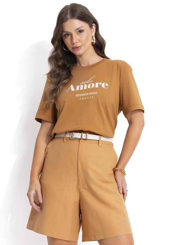 Colcci - Camiseta Marrom 5