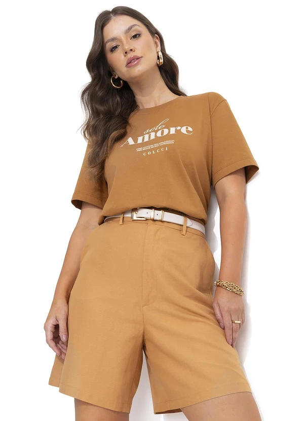 Colcci - Camiseta Marrom 7