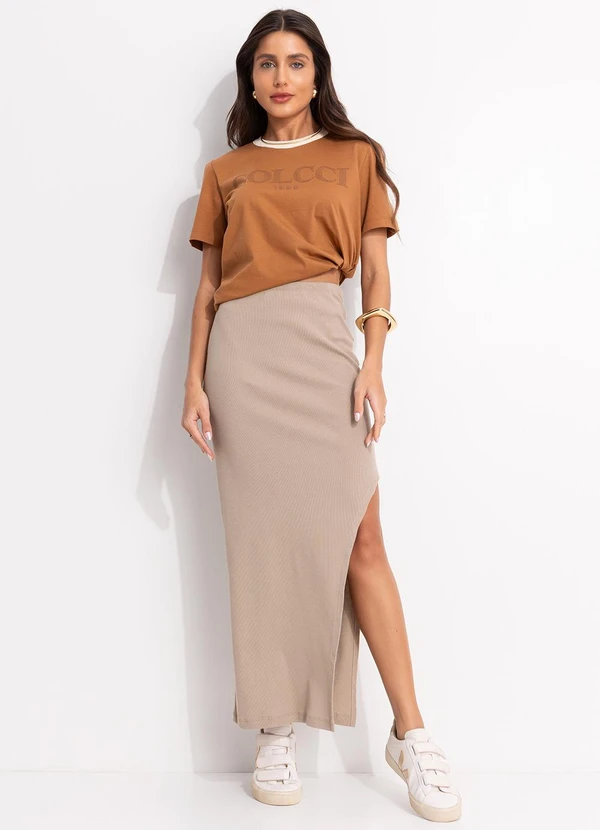 Colcci - Camiseta Marrom 3