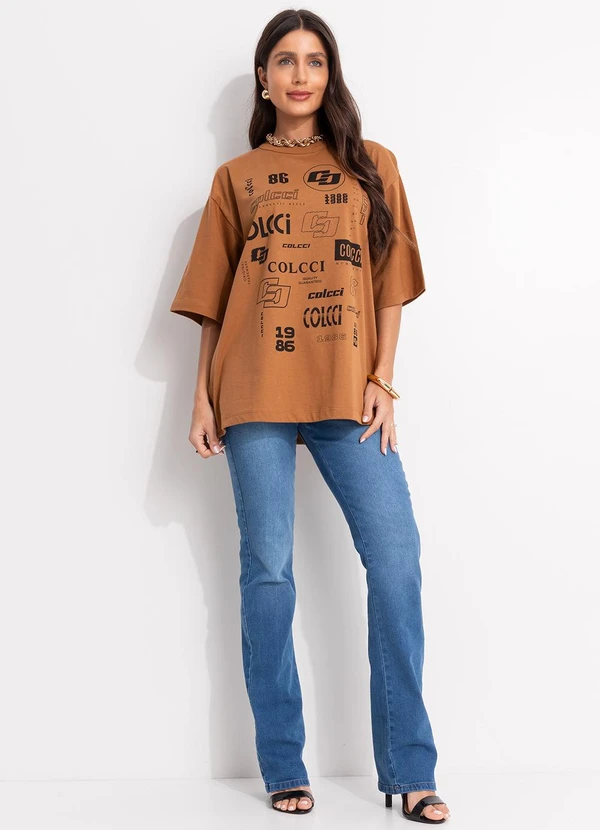 Colcci - Camiseta Marrom 3