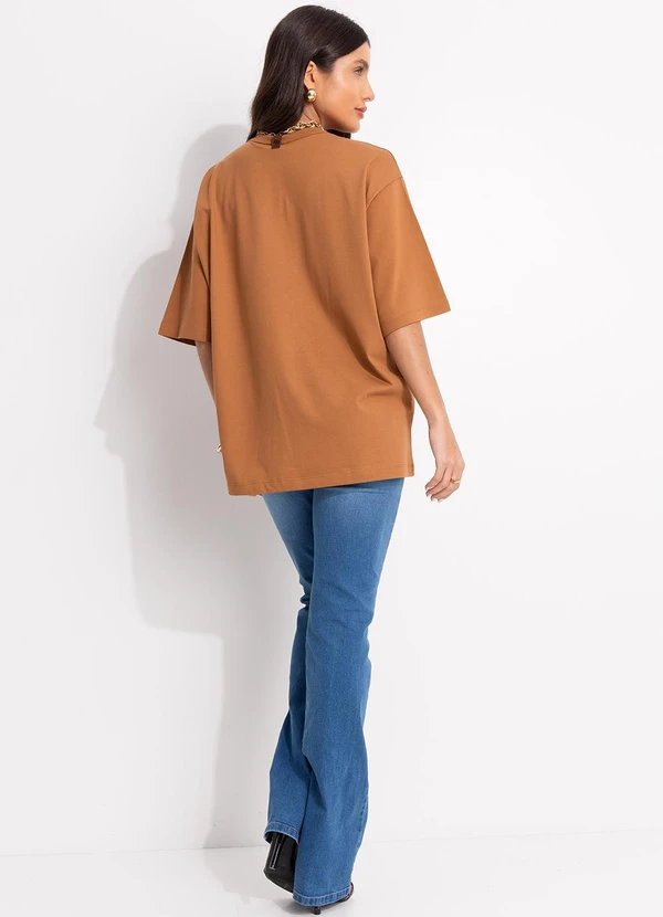 Colcci - Camiseta Marrom 4