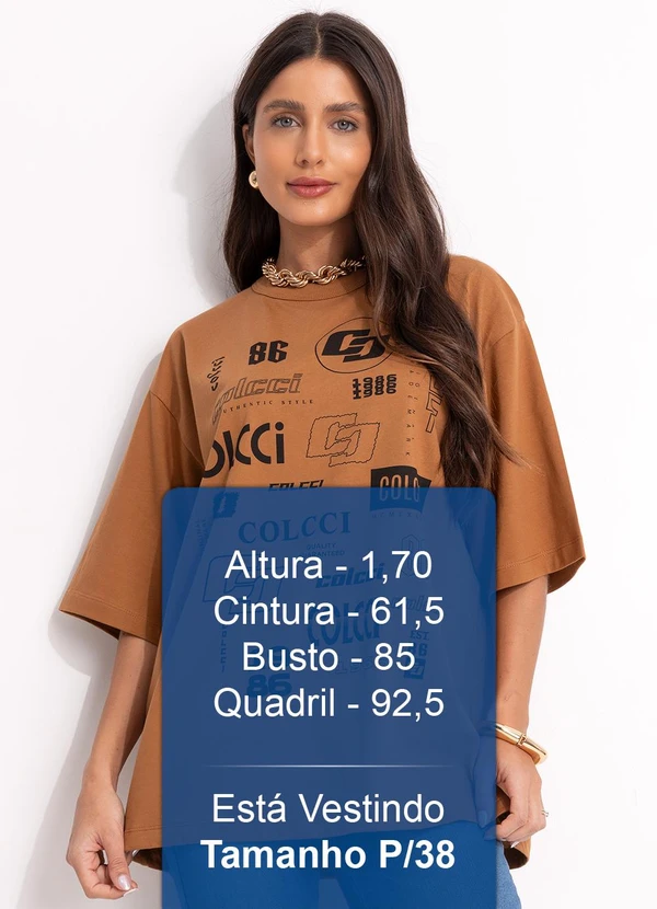 Colcci - Camiseta Marrom 5