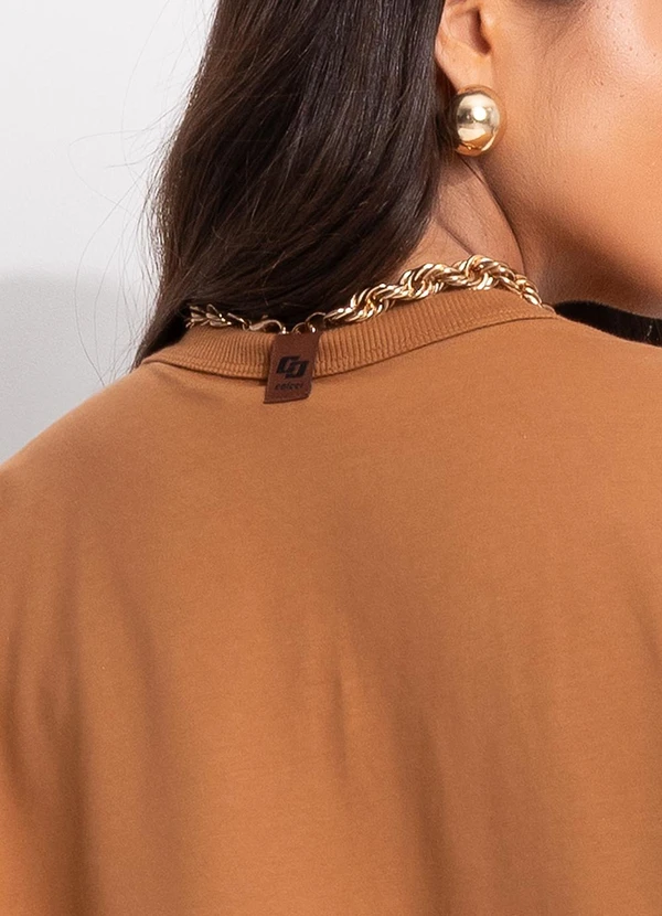 Colcci - Camiseta Marrom 7