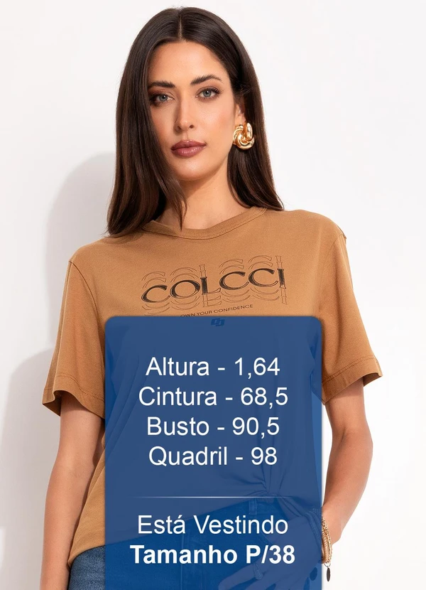 Colcci - Camiseta Marrom 5