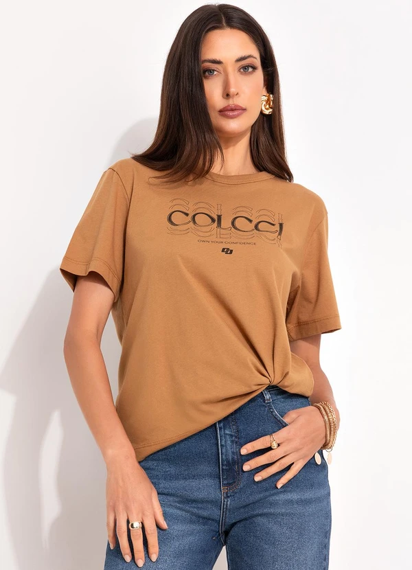 Colcci - Camiseta Marrom 6