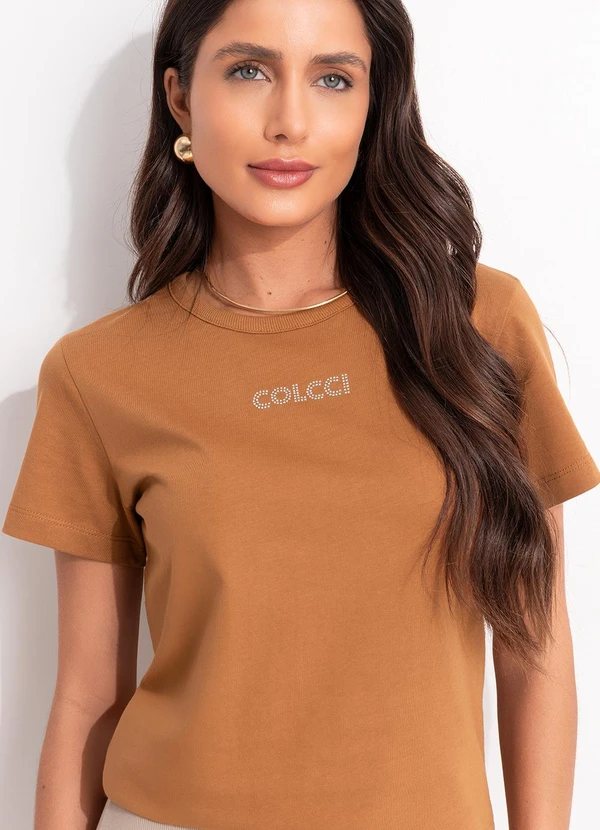 Colcci - Camiseta Marrom 3