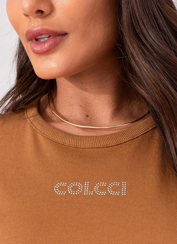 Colcci - Camiseta Marrom 4
