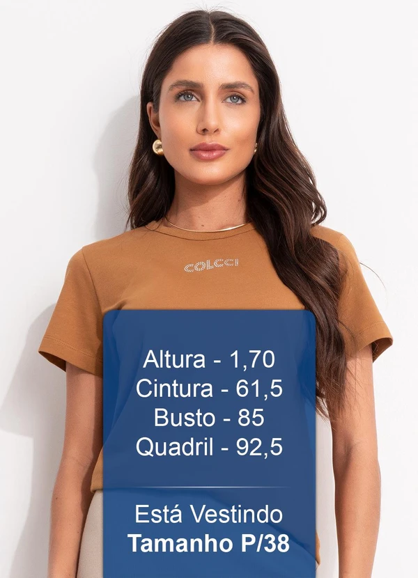 Colcci - Camiseta Marrom 5