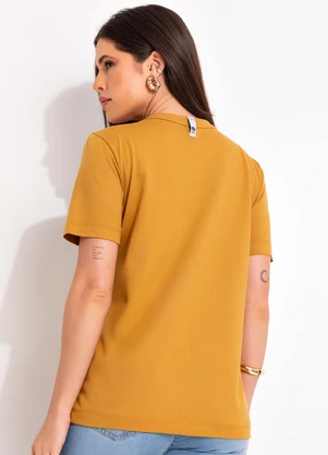 Colcci - Camiseta Marrom - COLCCI
