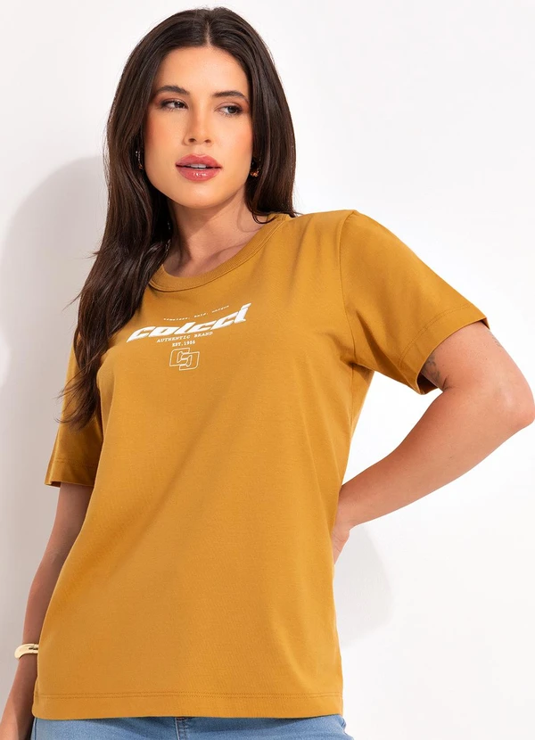 Colcci - Camiseta Marrom